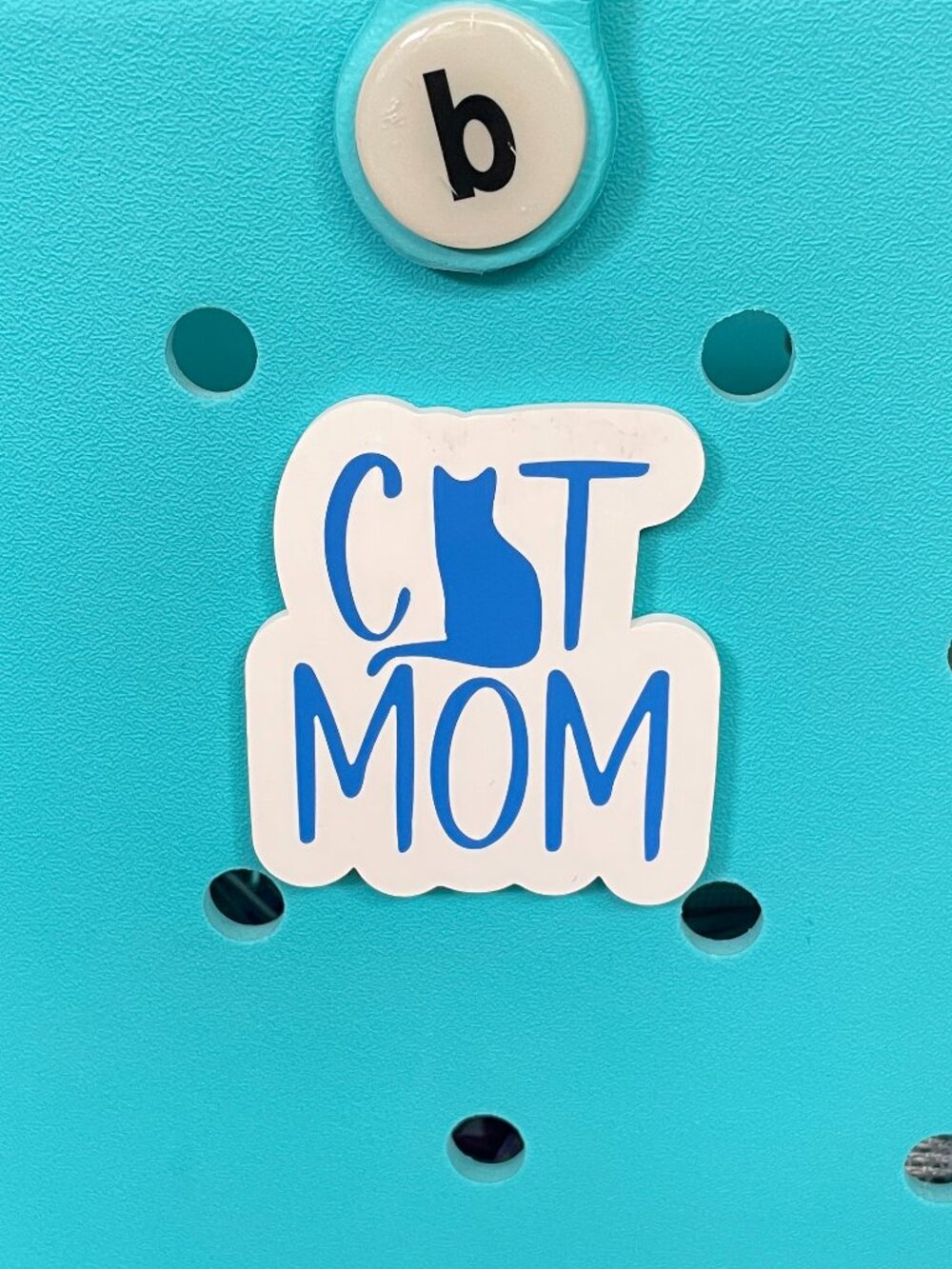 Cat Mom Bogg Charm-Kitty Bogg Charm-Cat Bogg Charm-New!